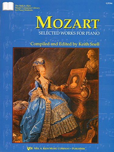GP394 - Master Composer Library for Piano Students - Mozart : Selected Works For Piano