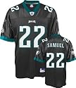 Asante Samuel Youth Jersey: Reebok Black Replica #22 Philadelphia Eagles Jersey