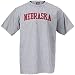 Search : Nebraska Cornhuskers Grey Classic College Short Sleeve Tee Shirt By Nike Team Sports