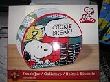 Peanuts Comic Strip Collection Cookie and Snack Jar