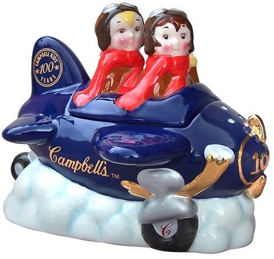 Buy Campbell Kids Aiming High Salt & Pepper Shakers Gold Edition