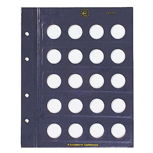 Leuchtturm MBLEU2EU 2 VISTA Münzblätter