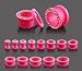 Bild: Emeco � STRASS OHR UV Screw Fit Ear Flesh Tunnel PINK EA-960
