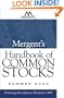 Mergent's Handbook of Common Stocks Summer 2004: Featuring First-Quarter Results for 2004