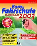 Euro-Fahrschule 2003, 1 CD-ROM Zur optimalen Vorbereitung auf die theoretische Führerscheinprüfung. Für Windows 95/98/NT 4/2000/Me/XP