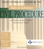 Civil Procedure: Sum and Substance audio CD series (Sum & Substance-Audio Tape Series) Civil Procedure: Sum and Substance audio CD series (Sum & Substance-Audio Tape Series)