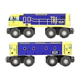 Melissa & Doug Locomotive and Diesel Engine from Pull-Pull Systems