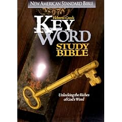 Hebrew-Greek Key Word Study Bible-NASB (Bonded Leather Black)