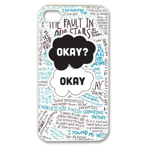 The Fault In Our Stars iPhone 4,4s Case Cover - Snap-on Hard-JD Design