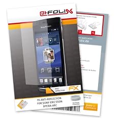 atFoliX FX-Antireflex Displayschutzfolie f�r Sony-Ericsson Xperia arc - Displayschutz antireflektierend! H�chste Qualit�t - Made in Germany!