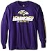 NFL Baltimore Ravens Men's Primary Receiver IV Long Sleeve Tee, Dark Purple, Large
