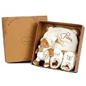 Doudou et Compagnie - DC1027 - Eveil - Coffret Naissance Bio - Bonnet et Chaussons et Doudou