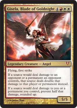 Magic: the Gathering - Gisela, Blade of Goldnight (209) - Avacyn Restored On Sale