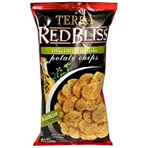 Terra Red Bliss Potato Chips, Fine Herbs, 5-Ounce Bags (Pack of 12)
