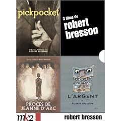 Coffret Robert Bresson : pickpocket ; le proces de jeanne d'arc ; l'argent