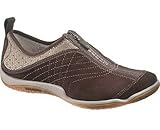 Merrell Women's Lorelei Leather Zip Slip-On - 9M Espresso