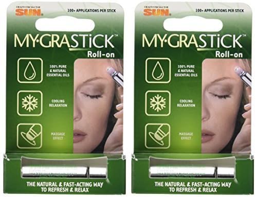 Health From The Sun My-Grastick Roll-On, 0.1-ounce (Pack of 2) by Nutraceutical Corporation
