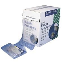 Quality Park Perforated Bubble Packaging, 12 x 175 Feet, Clear, 1 Roll (45176)