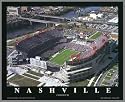 Tennessee Titans - Adelphia Coliseum - LP Field - Lg - Plaque Mounted & Laminated Print