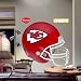 Fathead KANSAS CITY CHIEFS HELMET