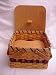Square Dining Tables | Wood Dining Tables | Amish Dining Tables - Amish Handmade Square Double Pie Basket with Wood Tray and Lid. Two Wooden Handles. A Beautiful and Well Constructed Basket Made Especially to Transport Those Delicate Homemade Pies Safely. Sitting Out on Your Cabinet or Dining Table This Basket Adds Just