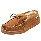 IMAGE OF BEARPAW Women's Moc Shearling Slip-On,Hickory,7 M US