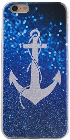 Iphone6 Case,Iphone6S Soft Tpu Case, "HTD CASE"[Slim Fit] [Scratch Resistant] Hybrid TPU Bumper Hard Back Clear Case With A "Anti-dust Stopper" for iPhone 6s / 6 4.7Inches (Anchor)