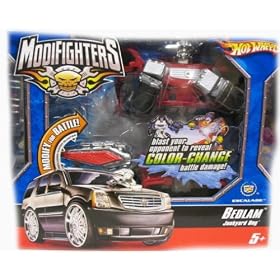 HOT WHEELS ModiFighters 1:18 Bedlam Junkyard Dog