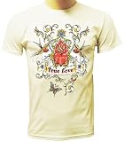 True Love Tattoo T-shirt, Tattoo T-shirt, Old School Vintage Tattoo T-shirt, Vintage Tattoo T-shirt