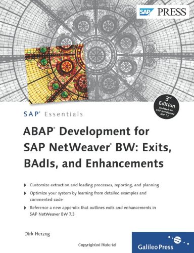 ABAP Development for SAP NetWeaver BW 1592294243 pdf