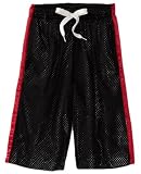 Wes and Willy Boys 8-20 Wide Stripe Mesh Short