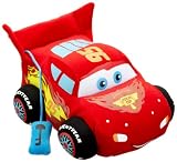 Disney Cars 2 1000431 - Lightning McQueen Pl&uuml;sch 25 cm mit Sound und Bewegung auf Displaybox