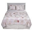 Simply Shabby Chic Pink Patchwork Quilt - King