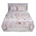 Simply Shabby Chic Pink Patchwork Quilt - King