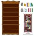 Bookcase Bulletin Board Set
