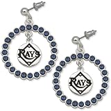 MLB Tampa Bay Devil Rays LogoArt Spirit Earrings