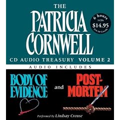 Patricia Cornwell CD Audio Treasury Volume Two Low Price: Includes Body of Evidence and Post Mortem (Kay Scarpetta)