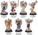 3 Inch Archangel Set Collection Holy Figurine Religious Decoration