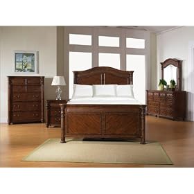 Broyhill Sunset Pointe Panel Bedroom Series Sunset Pointe Panel Bedroom Set in Sierra