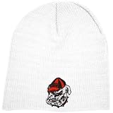 Top of the World Georgia Bulldogs White Easy Does It Knit Beanie