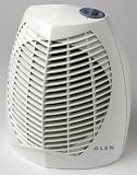 Glen 2kw Upright Fan Heater