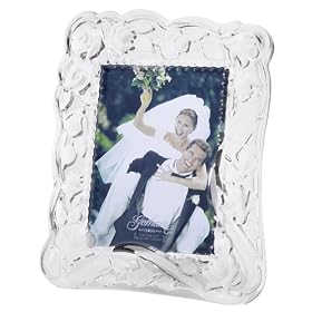 Gorham Sentimental Traditions 5-by-7-Inch Crystal Bridal Frame