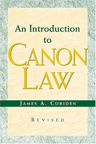 An Introduction to Canon Law (Revised) under Canon Law in The Books Store
