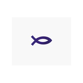 Jesus Fish Tanning Stickers 1000 ct Roll