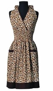 asd Living Loretta Apron with Cat's Meow Design by Butcher Aprons
