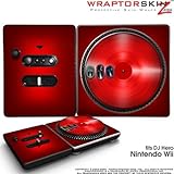 DJ Hero Skin Colorburst Red fits Nintendo Wii DJ Heros (DJ HERO NOT INCLUDE ....