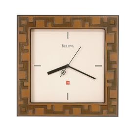 Bulova Four Square Wall Clock