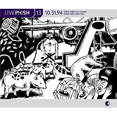 Live Phish  13 10 31 94 Glens Falls Civic Center Glens Falls New York by  Phish 