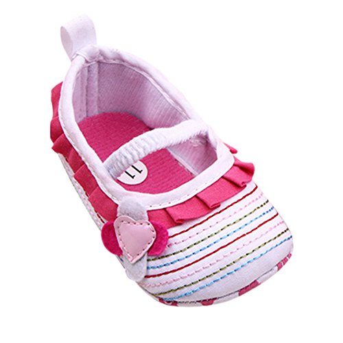 Weixinbuy Newborn Baby Girl Cotton Blend Soft Sole Toddler Crib Shoes