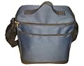 Insulated Thermal Cooler Bag Lunch Box (PVC FREE Material) Navy Blue 6 CAN OR 24 CAN